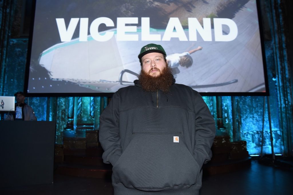 Action Bronson standing