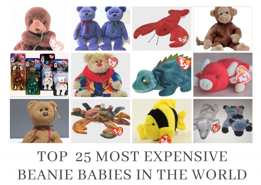 Top 25 Most Expensive Beanie Babies